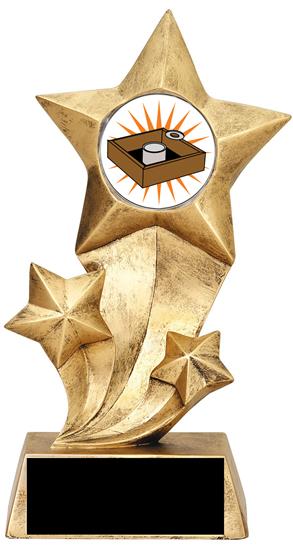 Resin Stars Washer Toss Trophy