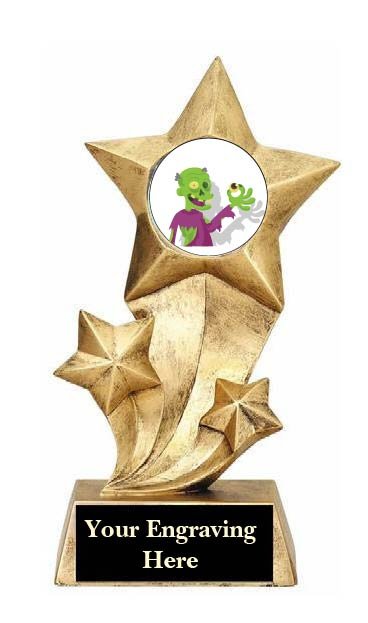 Most Creative Halloween Costume Rising Star Trophy