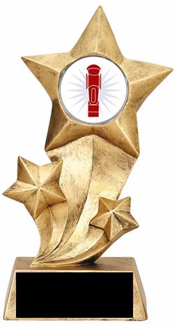 Resin Stars Foosball Trophy