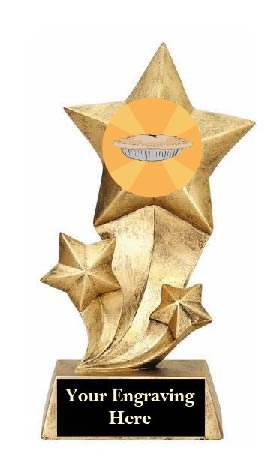 Resin Stars Best Thanksgiving Pie Trophy