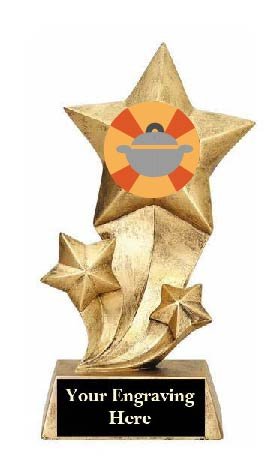 Resin Star Best Thanksgiving Side Dish Trophy