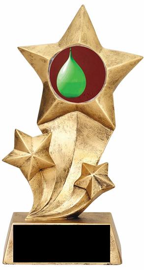 Resin Stars Water Balloon Toss Trophy