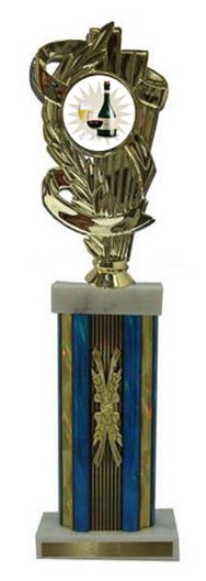 Wine Tasting Large Column Trophy