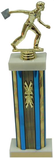 Male Column Cornhole Trophies