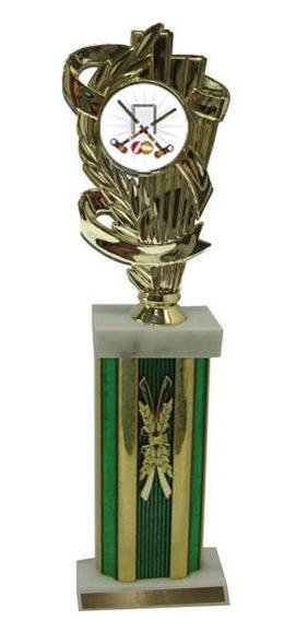 Croquet Large Column Trophies