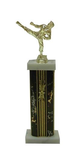 Female Karate Column Trophy