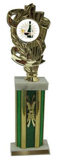 Wine Tasting Large Column Trophy