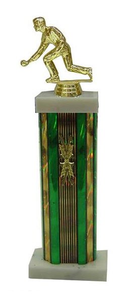 Ring A Pin Male Figure Column Trophy