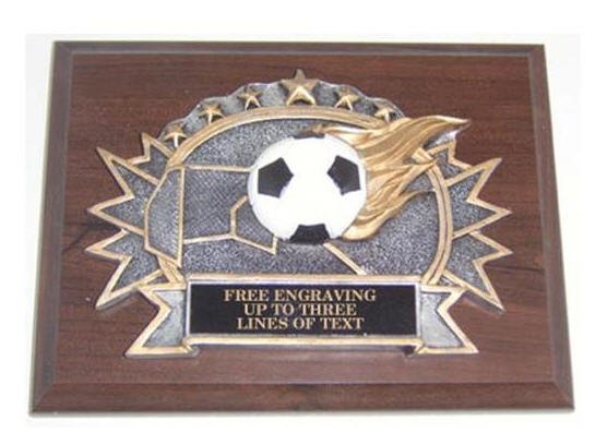 Soccer Resin Plaque