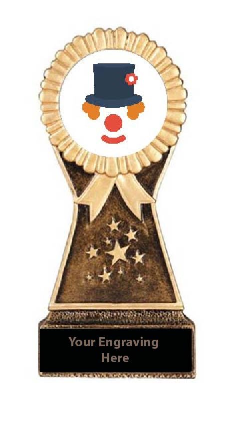 Resin Stand Halloween Funniest Costume Trophies