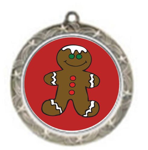 Gingerbread Shooting Star Neck Medal