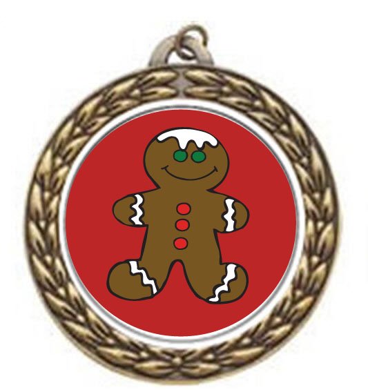 Gingerbread Vintage Neck Medal