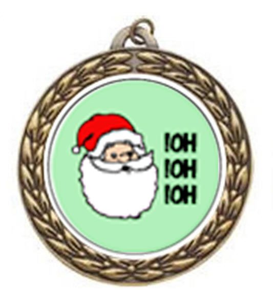 Santa Vintage Neck Medal