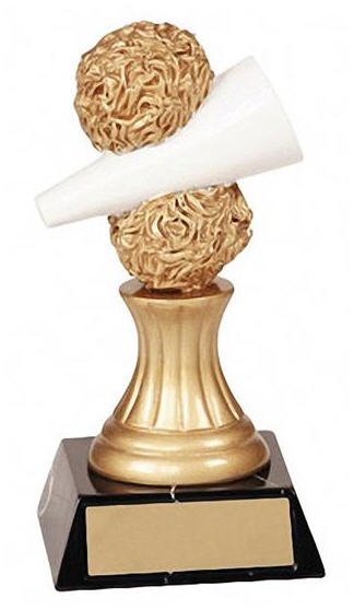 Cheerleading Pedestal Trophy Award