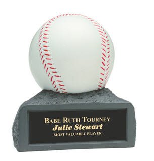 Baseball 4 Inch Resin Trophy
