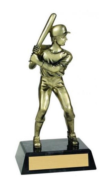 Baseball Metallic Trophy