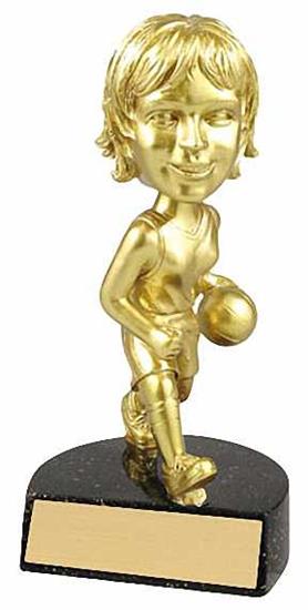 Female Basketball Bobble Head Trophy