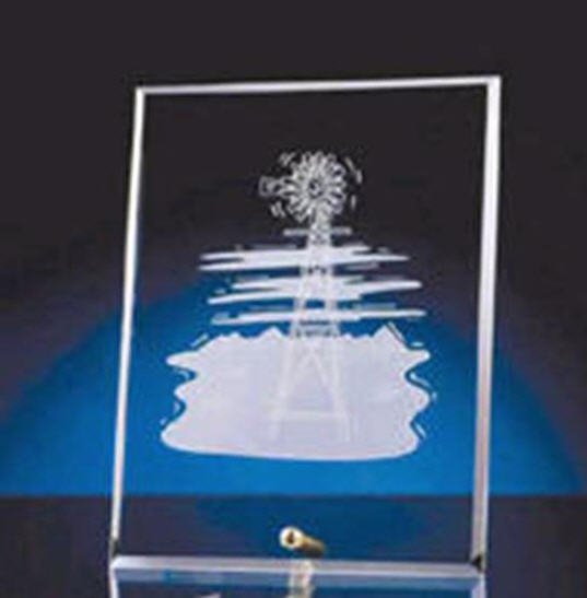 Glass Rectangle Blank Award