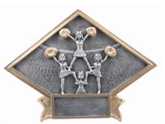 Cheerleading Diamond Trophy