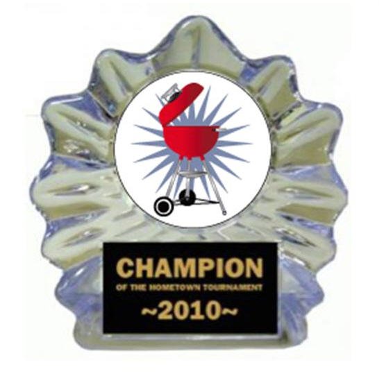 Barbecue Cook Off Ice Flame Award