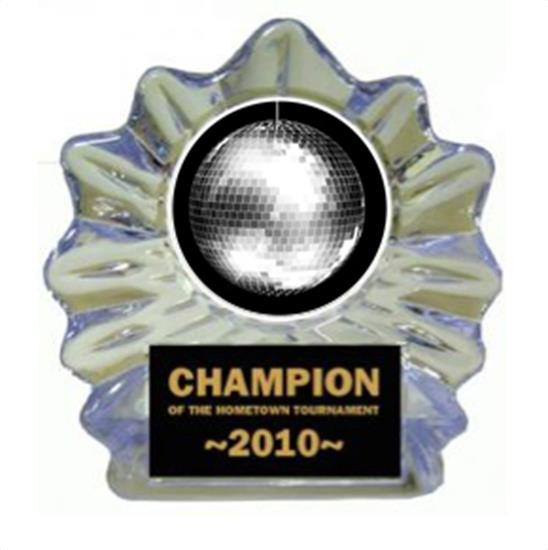 Disco Ball Ice Flame Award