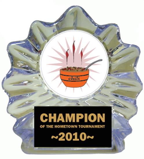 Chili Cook Off Ice Flame Award