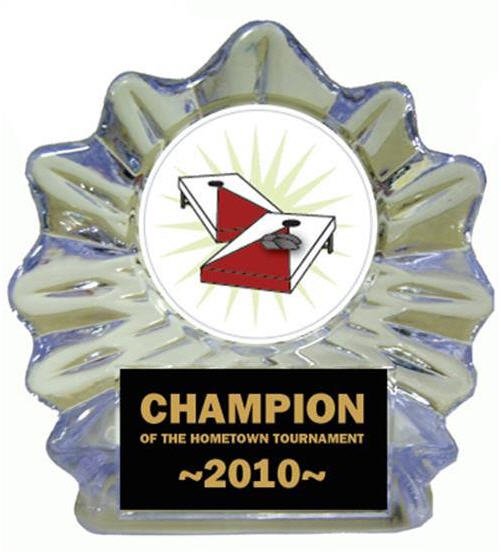 Corn Hole Ice Flame Award