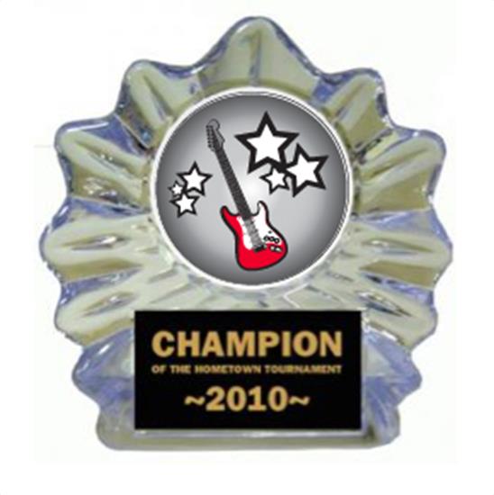 Electric Guitar Ice Flame Award