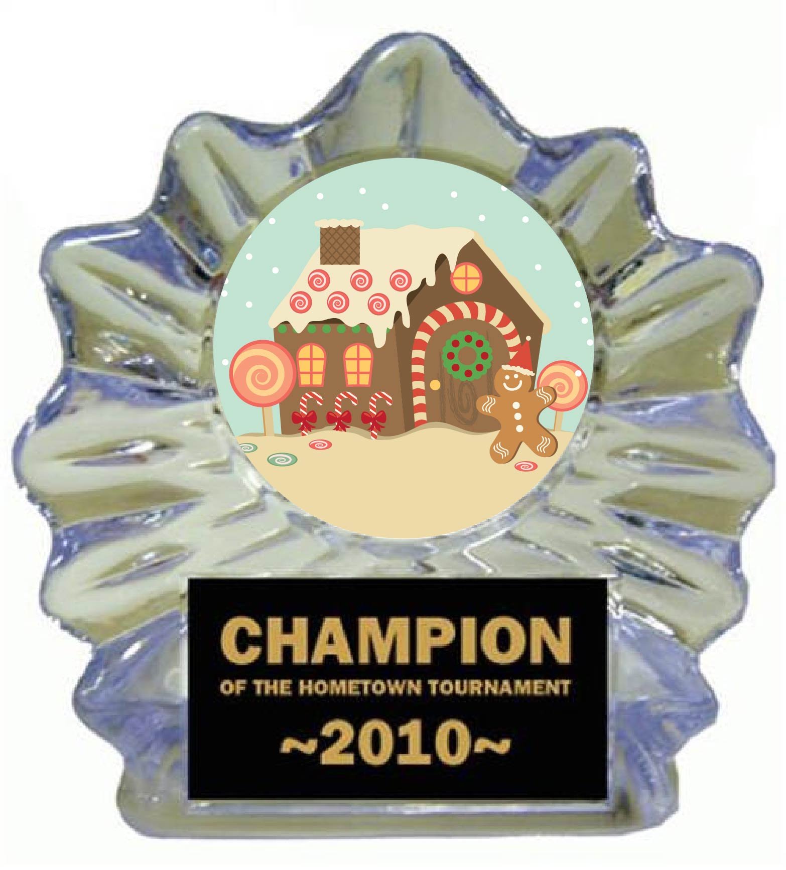 GingerBread House Ice Flame Award