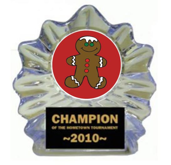 Gingerbread Ice Flame Award