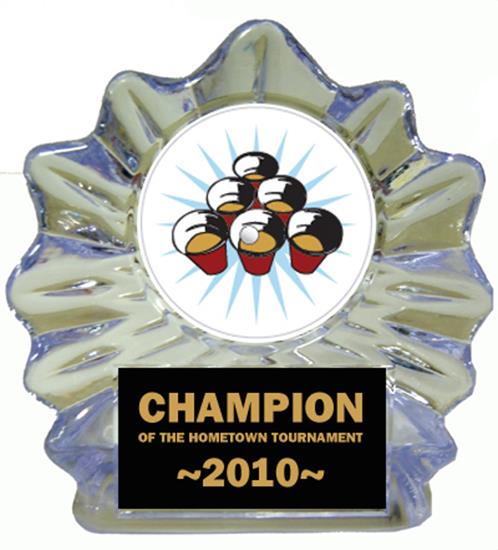Beer Pong Ice Flame Award