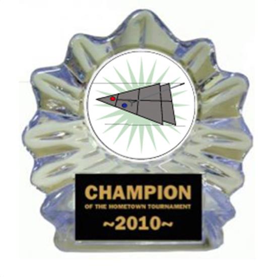 Shuffleboard Ice Flame Award