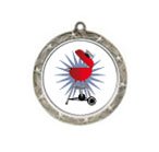 Shooting Star Barbecue Neck Medal