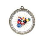 Shooting Star Billiard Neck Medal