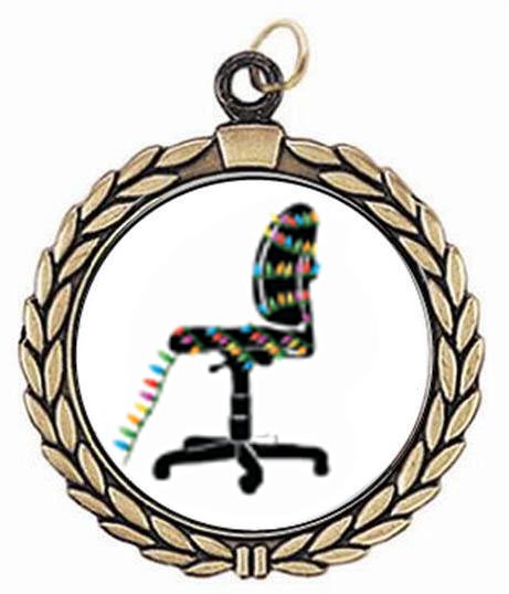 Victory Christmas Cubicle Neck Medal