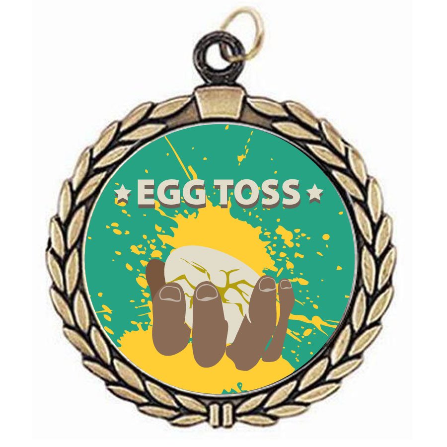 Egg Toss Victory Medal