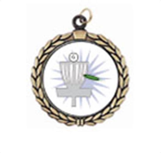 Victory Frisbee Golf Neck Medal