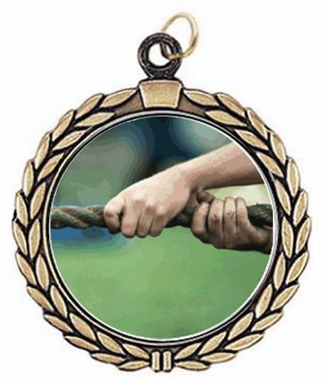 Victory Tug of War Neck Medal