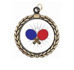 Victory Ping Pong Neck Medal