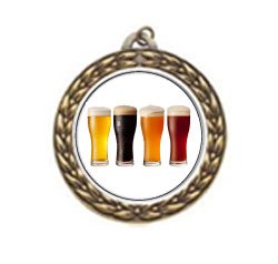 Vintage Beer Tasting Neck Medal