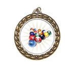 Vintage Billiard Neck Medal