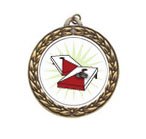 Cornhole Vintage Neck Medal