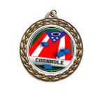 Cornhole Vintage 2" Neck Medal