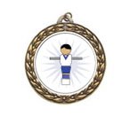 Foosball Figure Vintage Neck Medal