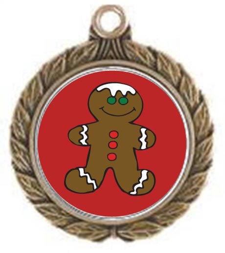 Victorious Gingerbread Neck Medal