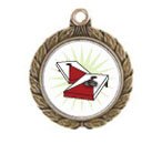 Cornhole Victorious Neck Medal