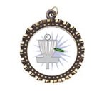 Frisbee Golf Neck Medal