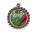 Lawn Darts Neck Medal