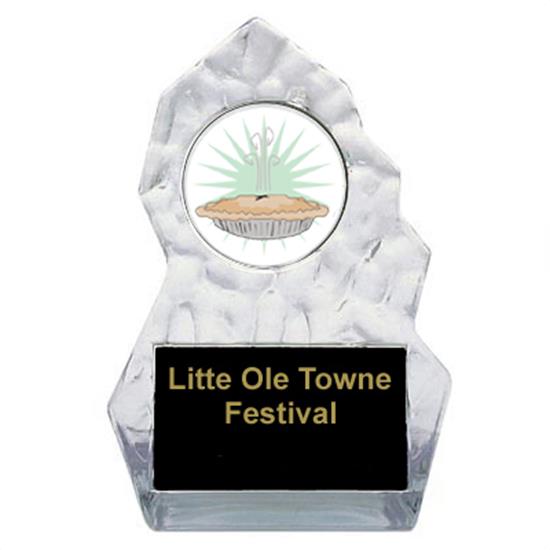 Lightning Sculpted Pie Bake Off Trophy