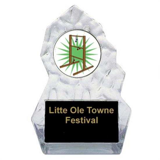 Lightning Sculpted Ladder Golf Trophy